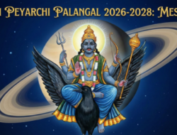 சனி பெயர்ச்சி பலன்கள் 2026-2028:மேஷம்