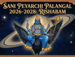 சனி பெயர்ச்சி பலன்கள் 2026-2028:ரிஷபம்